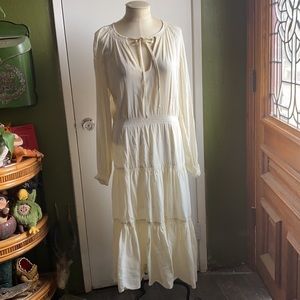 Urban outfitters long peasant dress
